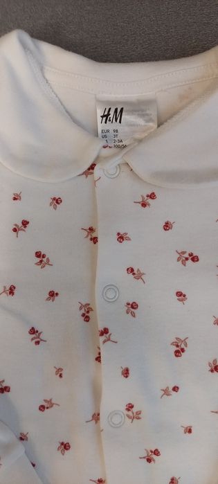 Piżamka jednoczęściowa Pidżama H&M 98