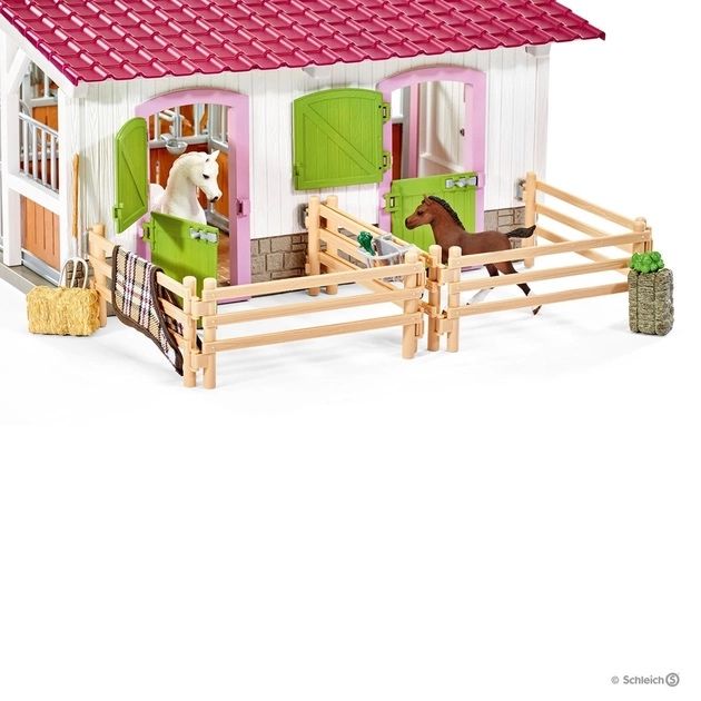 Дитячий конструктор лего конюшня Schleich 42344