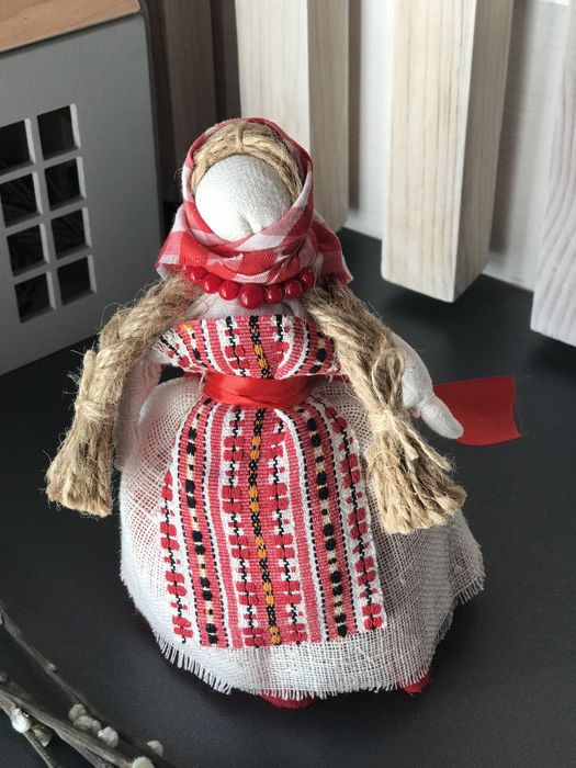 Лялька мотанка, український сувенір, укрїнська лялька, кукла мотанка