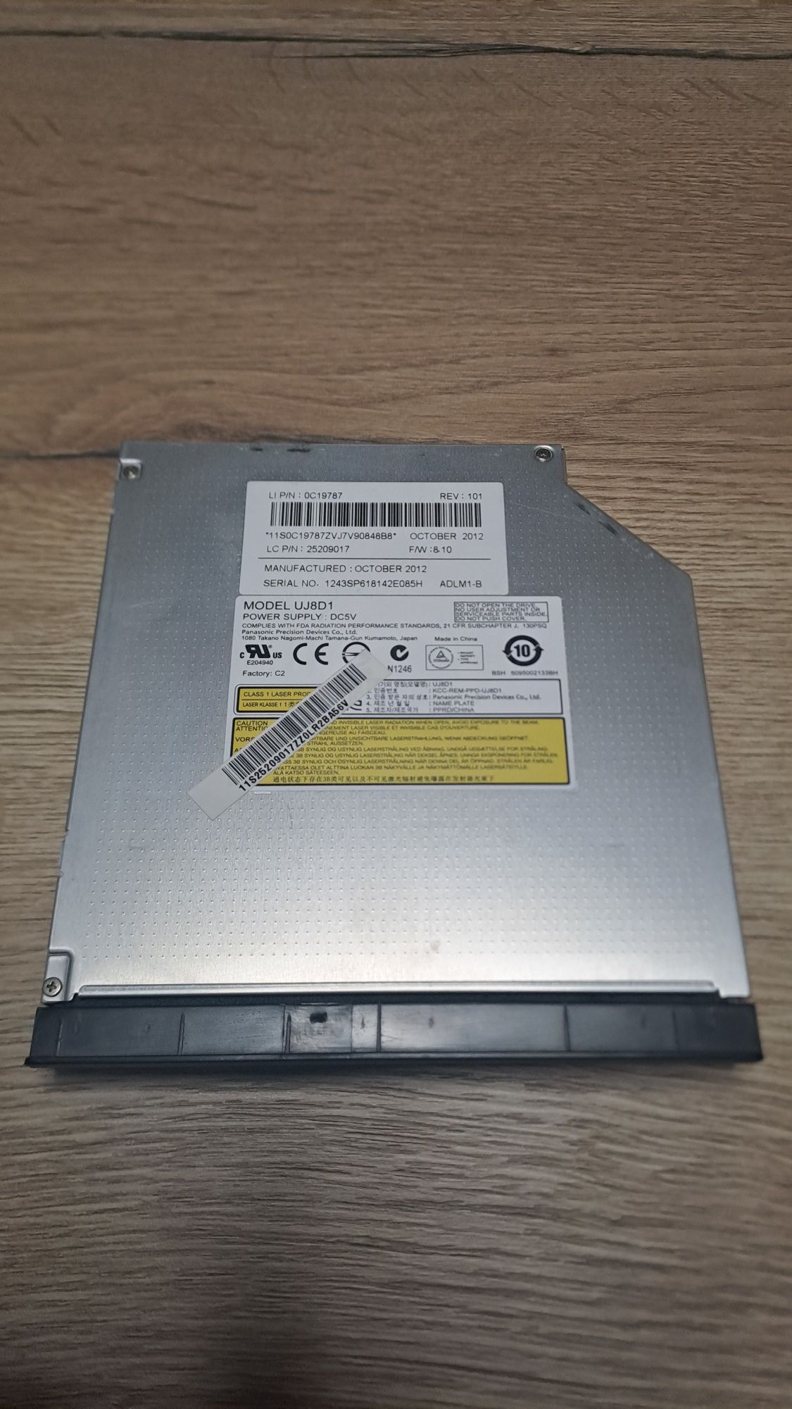 CD DVD-RW napęd kieszeń do Lenovo Z580
