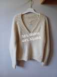 H&M gruby sweter wełna alpaka rozmiar M