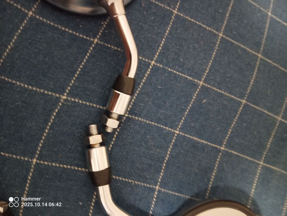 Lusterka vicama chrom.