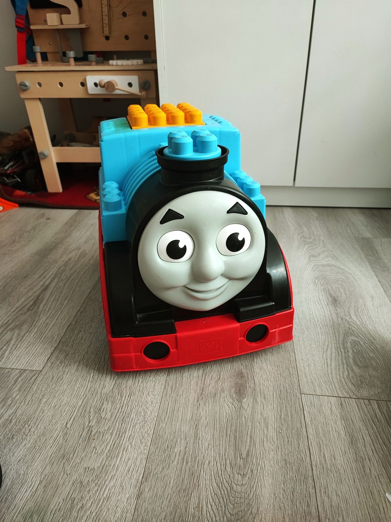 Duzy pociąg  Tomek i Przyjaciele Thomas + klocki