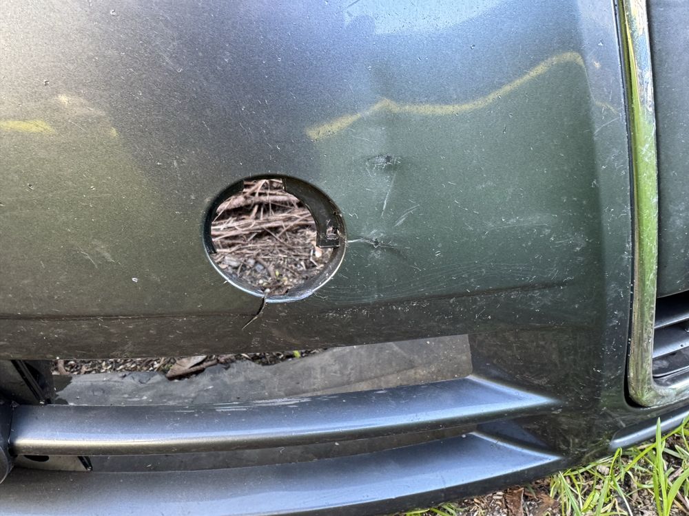 Zderzak Przedni Spryski Grafitowy Szary LXZ7 Audi A4 B7