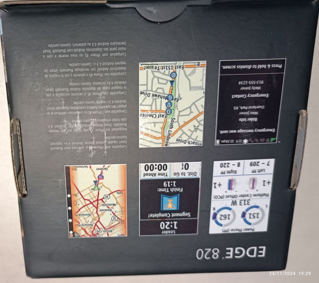 Garmin EDGE 820 como novo