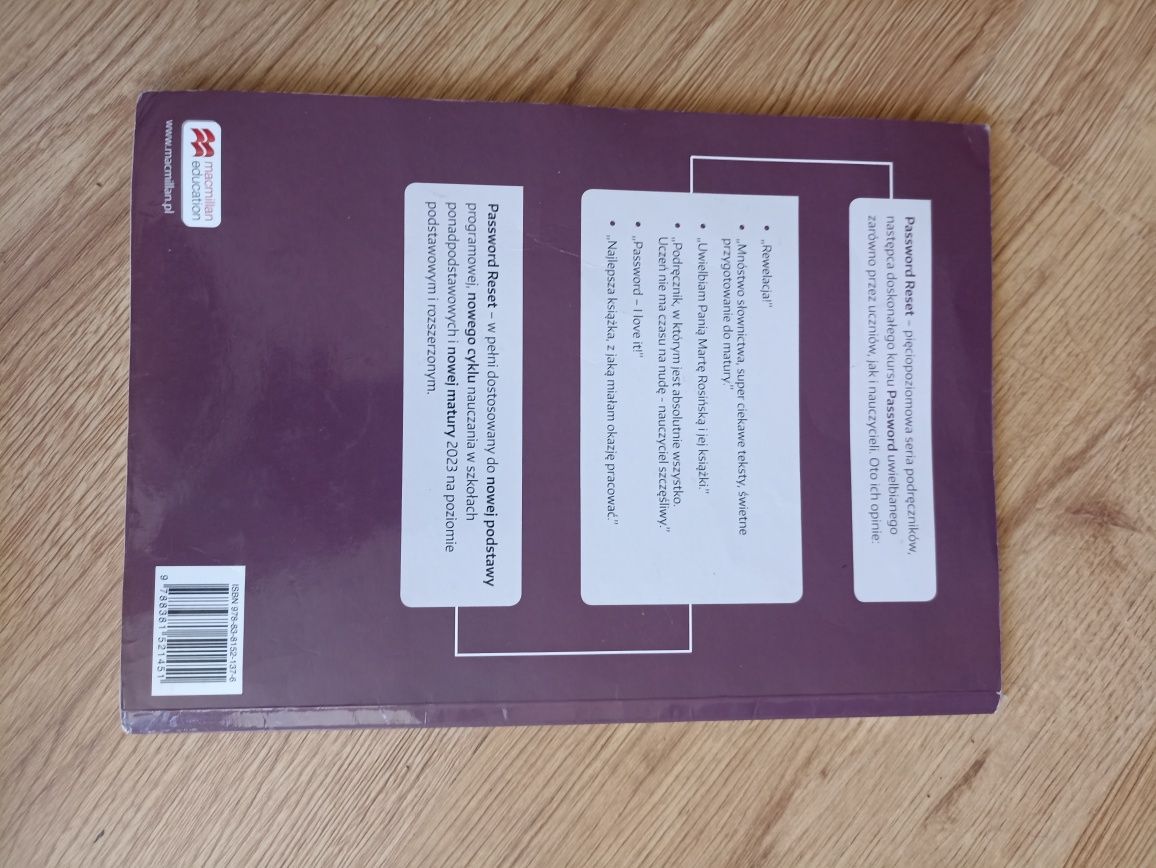 Password Reset C1/C2 Student's Book