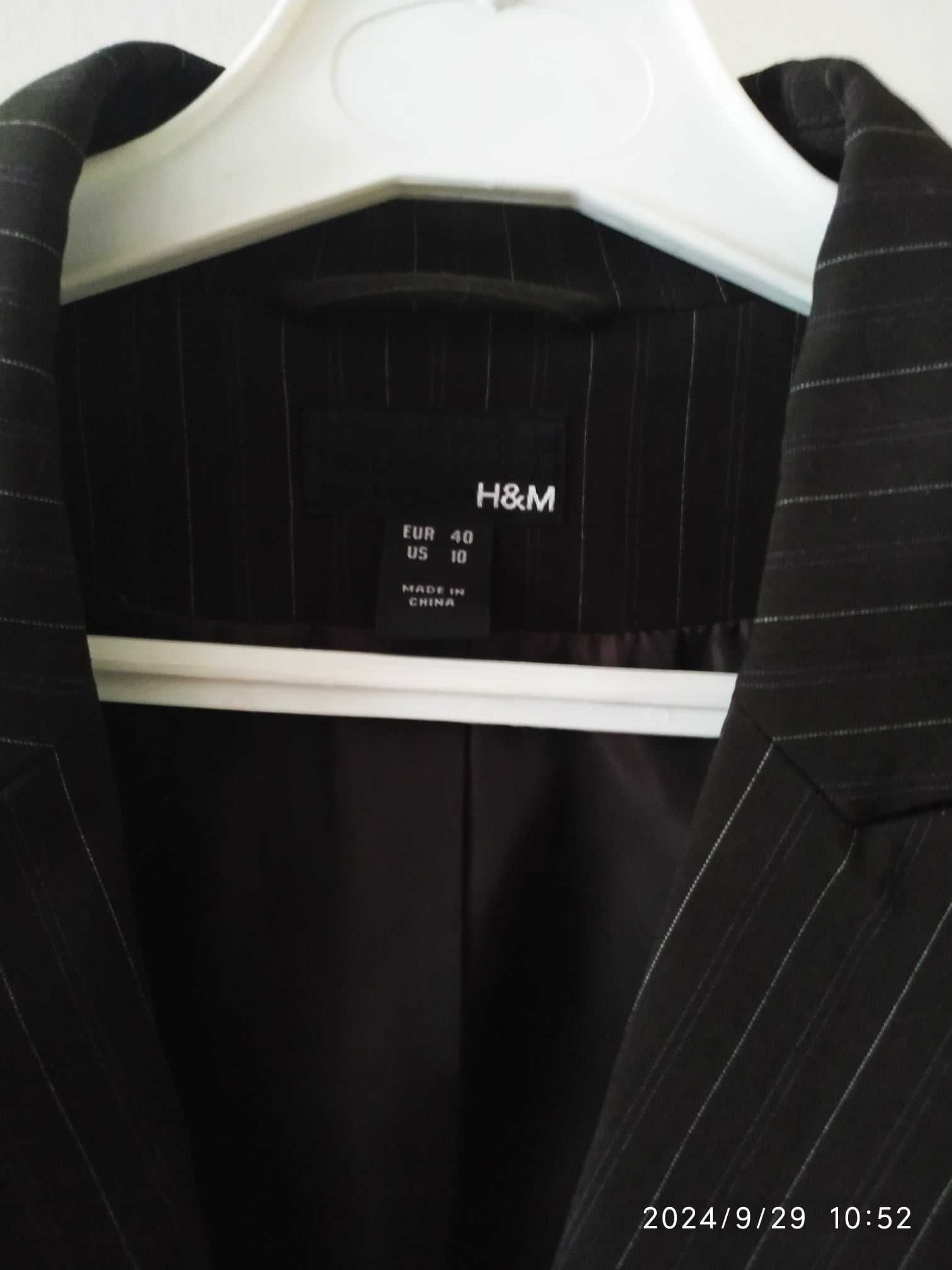 Marynarka brązowa H&M 40 L