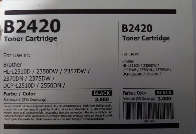 Toner B2420 zamiennik do Brother