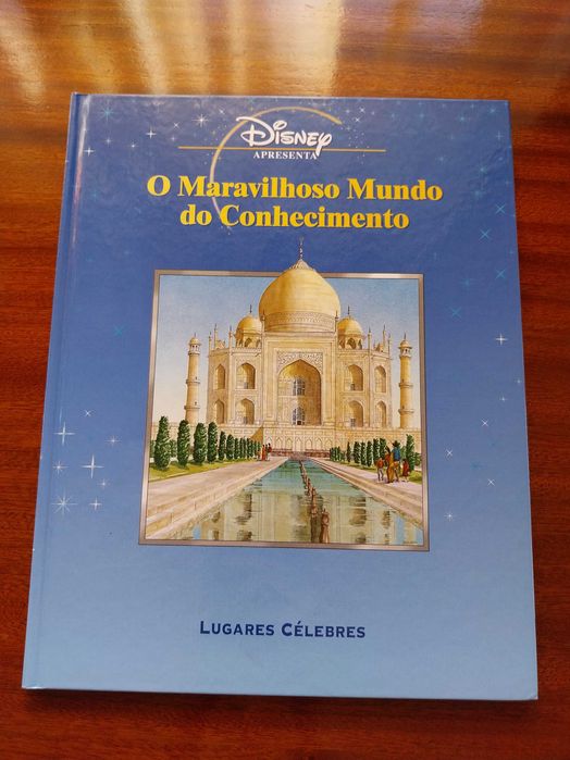 Lugares Célebres - Disney, livro didático, em muito bom estado