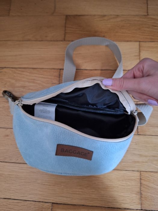 Miętowa nerka damska Baggage