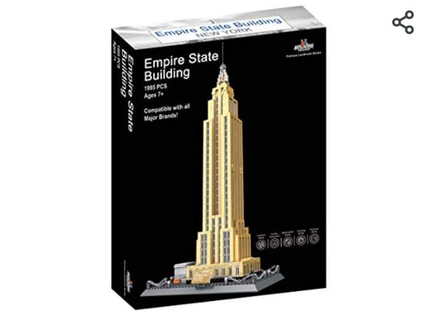 Zestaw kloców Empire State Building