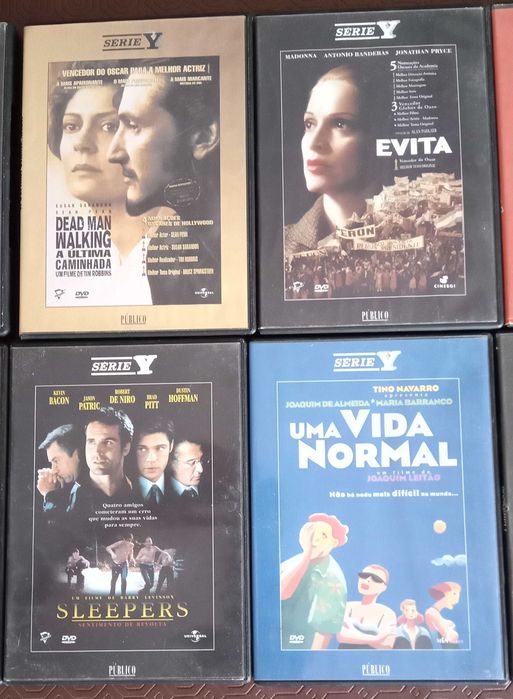 DVDs de filmes originais, lote 4, 10 un por 5€
