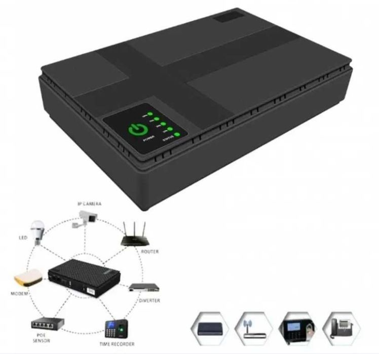 Живлення для роутера 10400 mA/h. ББЖ. UPS. Інтернет без світла 6 год.