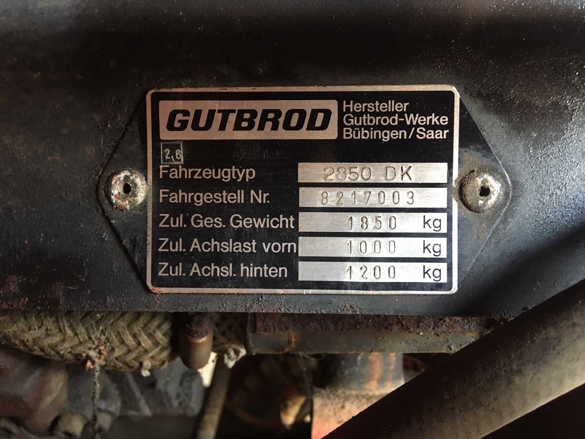 traktorek komunalny gutbrod 2850 dk