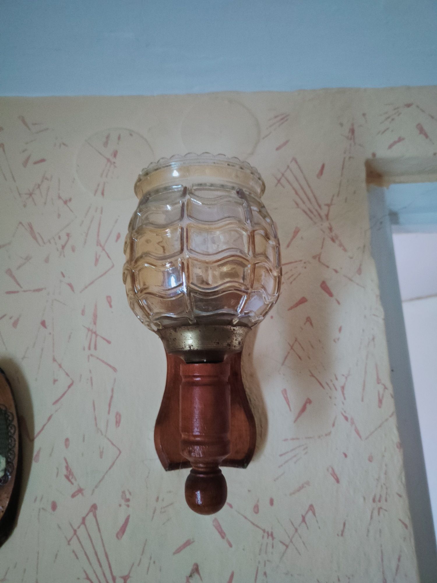 Lampa kinkiet PRL