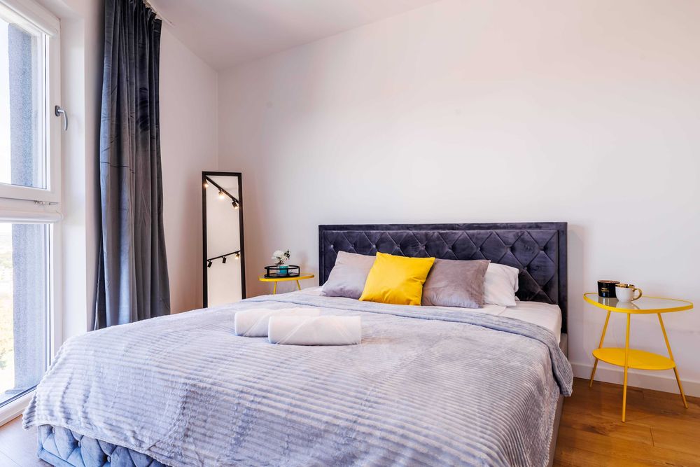 Apartament do wynajęcia na doby - 17 piętro - widok na panoramę miasta