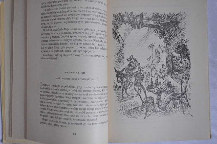 Tartaren z Taraskonu - Alfons Daudet, ilustrował Jan Marcin Szancer