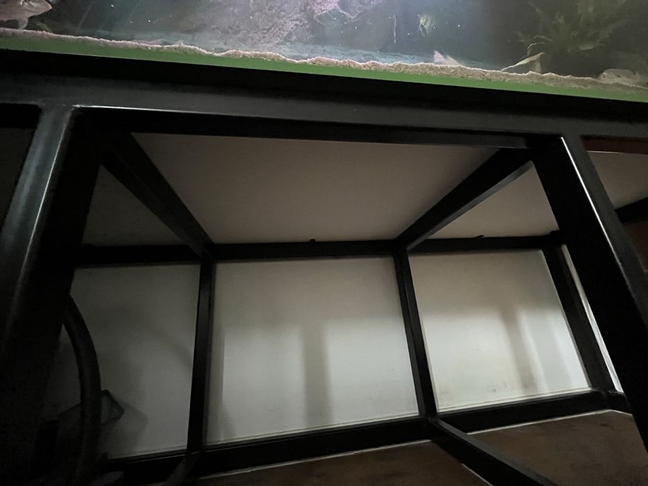 Akwarium 1100l tło strukturalne filtr ryby