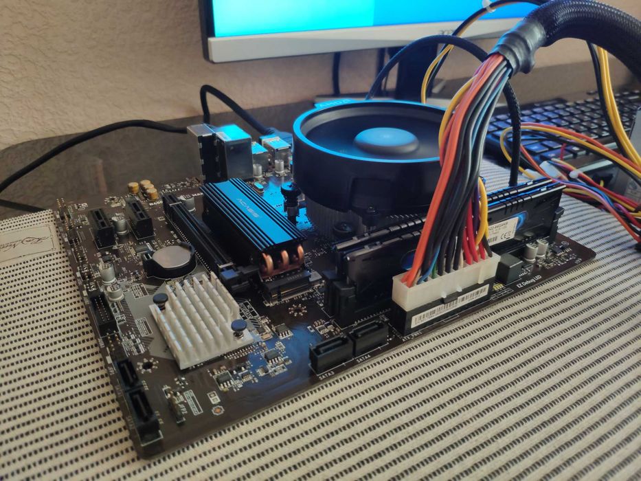 Комплект AM4 MSI B450M Pro-M2 Max + Ryzen 5 PRO 4650G
