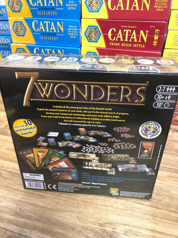 ХіТ! 7 чудес (7 Wonders) краще ніж Catan, Цитаделі, Бенг, Манчкін