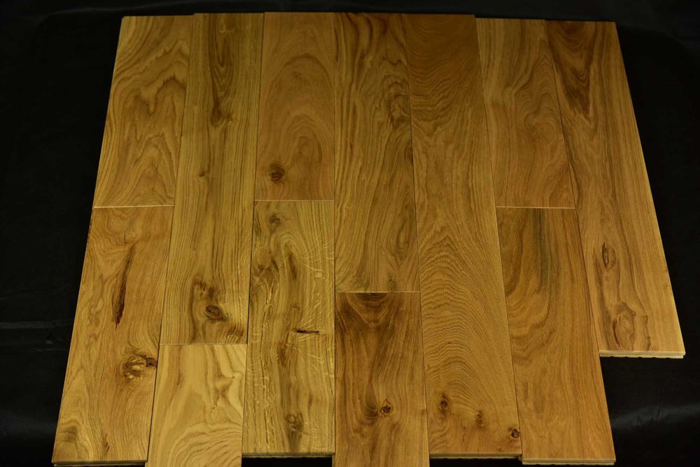 Deska podłogowa 100% dębowa lita 15x130 lakierowana