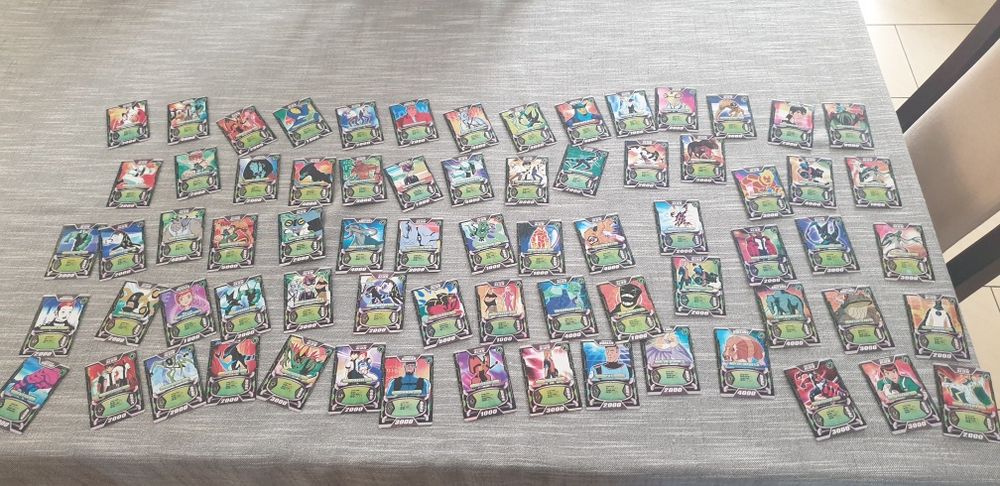 Zestaw kart Ben 10 new characters