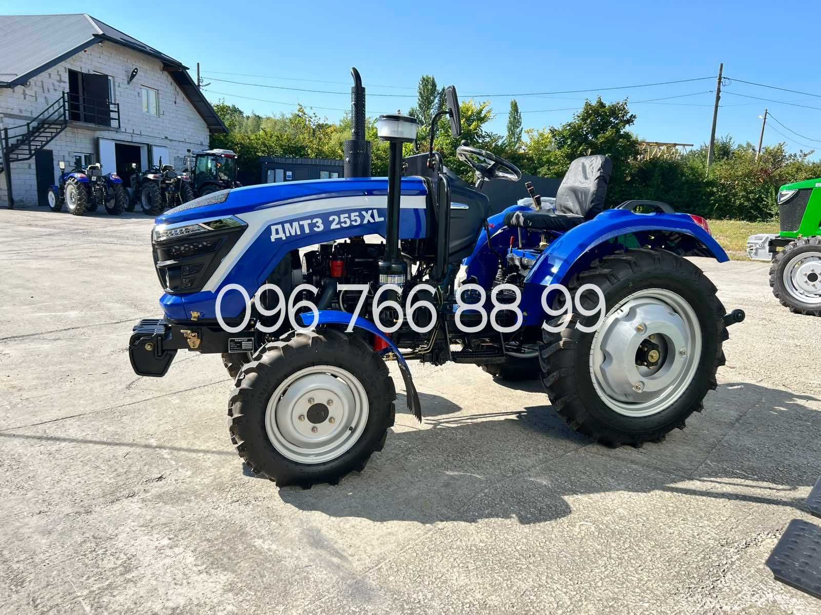 Надійний мінітрактор ДМТЗ 255 XL Примусова навіска Гарантія 3 р.