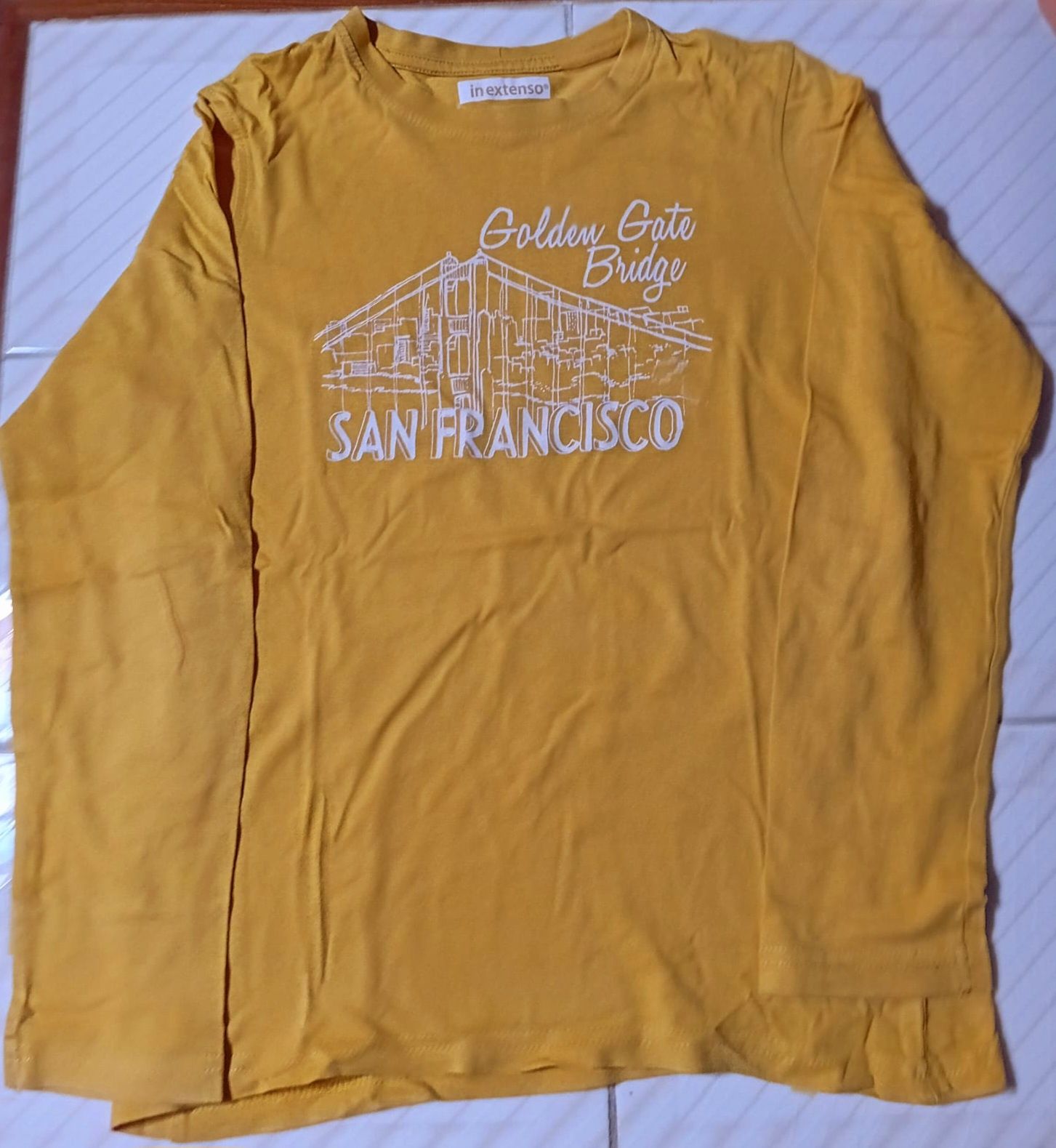 Camisola de manga comprida, rapaz 10 anos - In Extenso