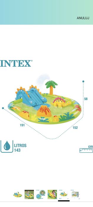 Basen plac zabaw intex