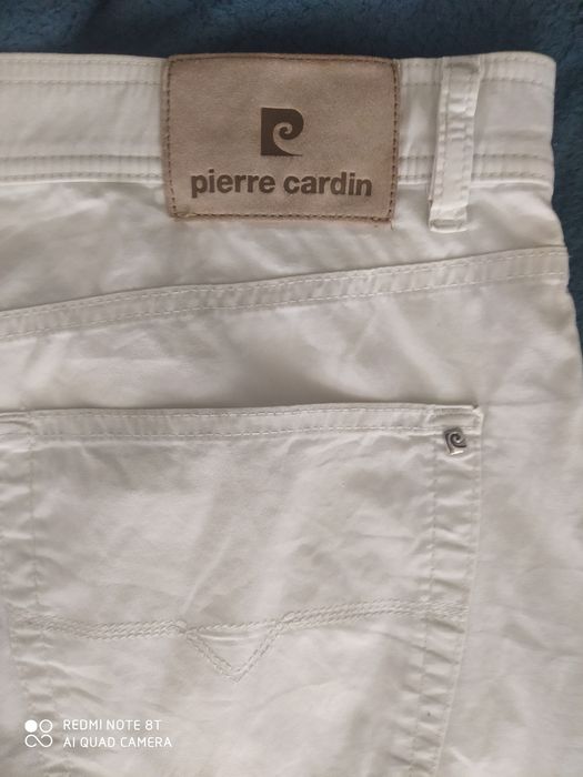 Spodnie męskie bawełniane cienkie, jasne, Pierre Cardin,XXL