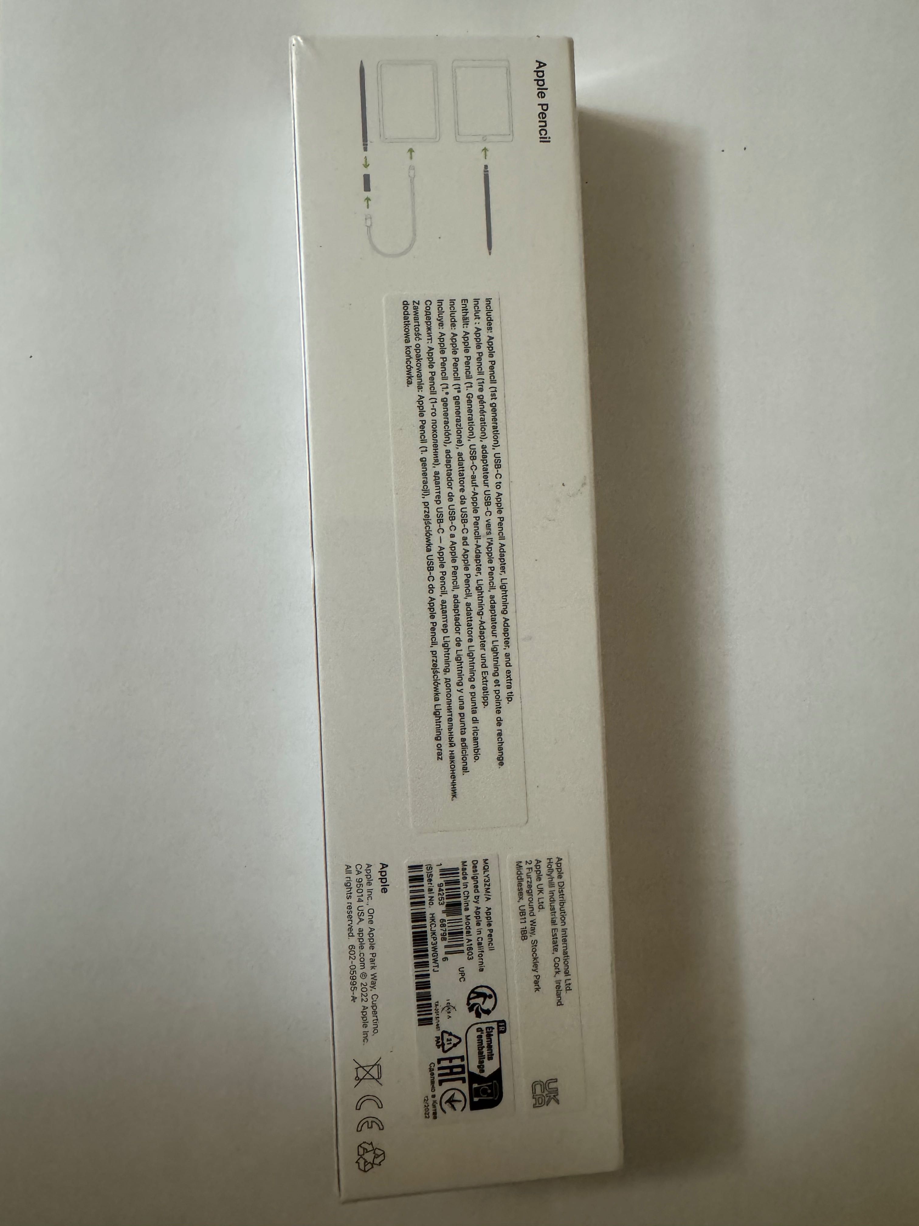 Apple pencil  1 gen 2022 (MQLY3)