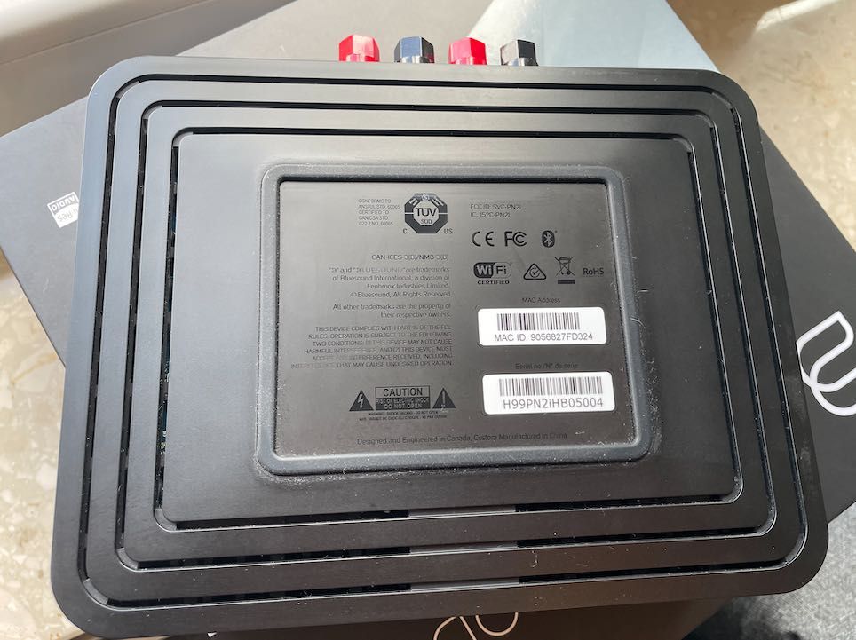 Bluesound Powernode 2i HDMI streamer ze wzmacniaczem