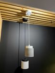 Lampa wisząca betonowa