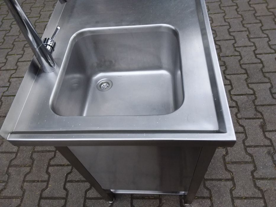 Zlewozmywak zlew 60x110cm z szafką gruby mocny gastronomiczny wysyłka