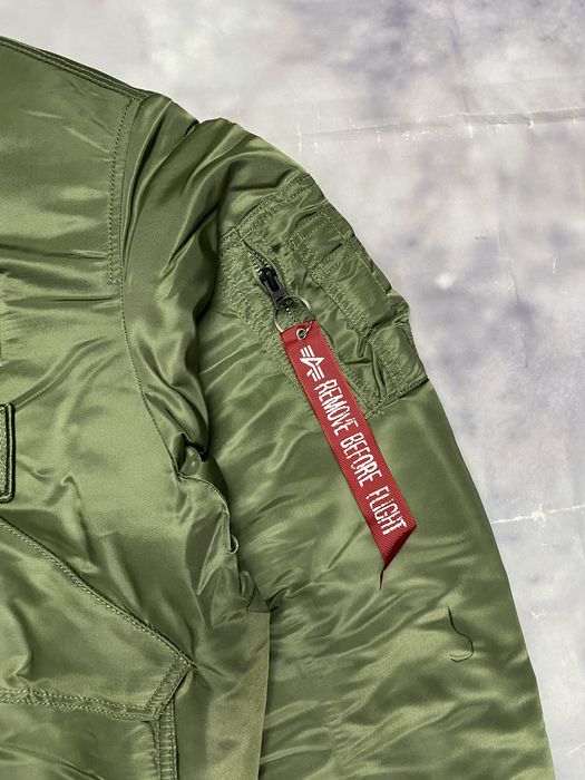 Alpha Industries CWU-45 Bomber Jacket Khaki Бомбер Альфа