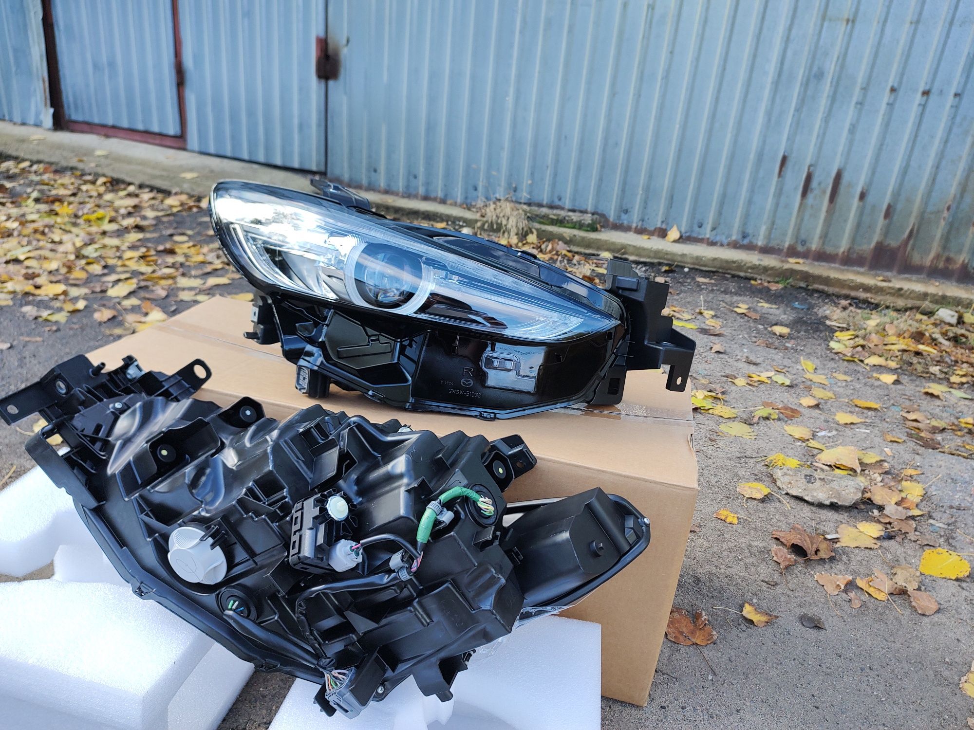 фара LED AFS Mazda 6 2019 2020 фары галоген фары лед фара лэд Мазда 6