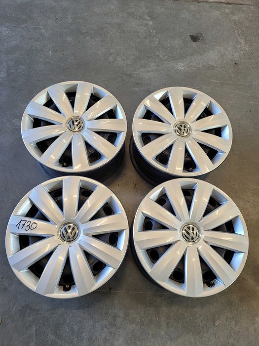felga volkswagen stalowa + kołpak r 16  5 x 112