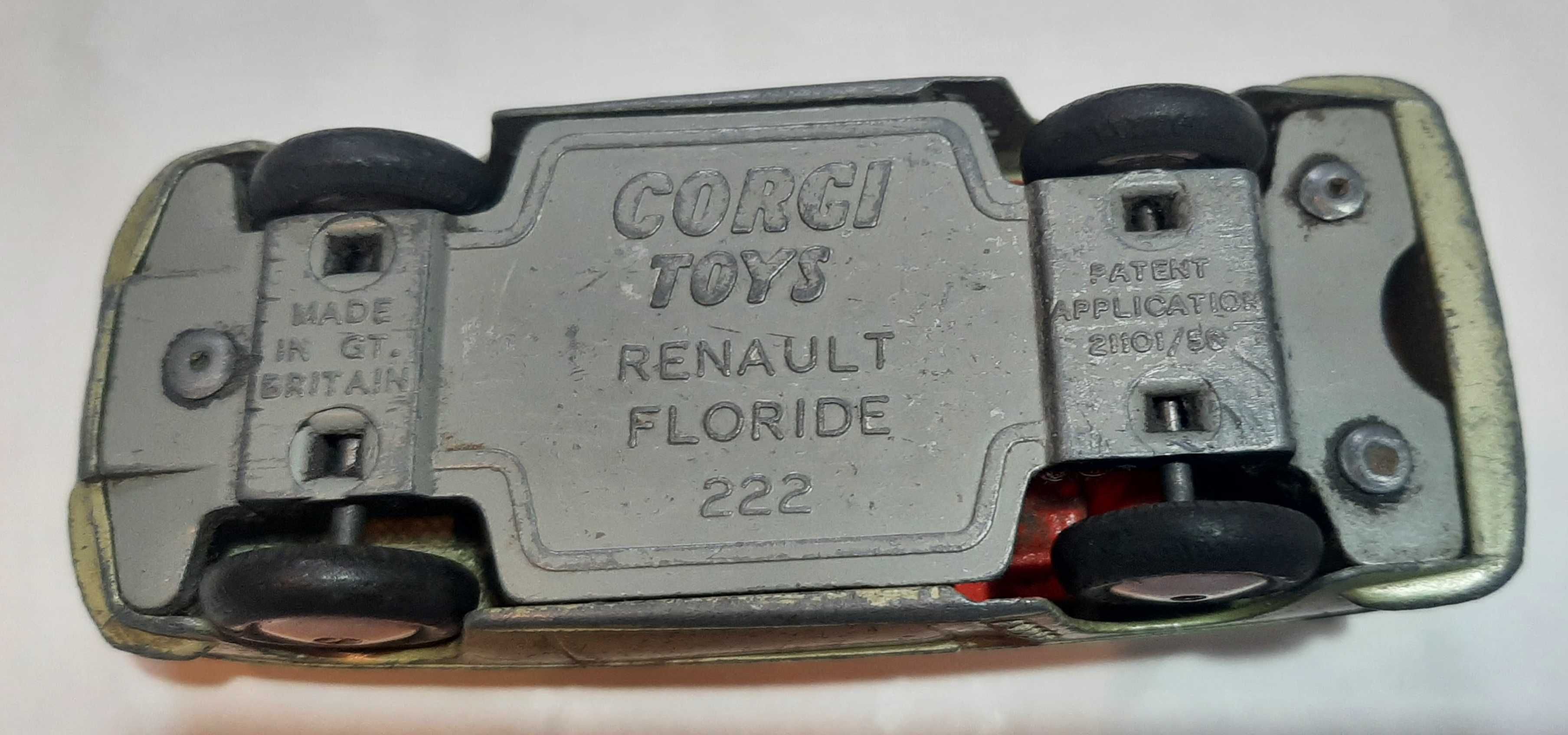 Miniatura antiga Corgi Toys Renault Floride