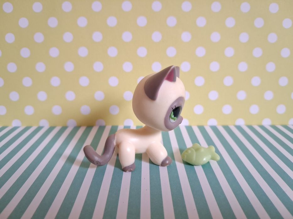 Littlest Pet Shop LPS unikatowy kot Shorthair #1116 pop