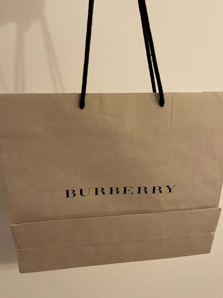 Burberry torba prezentowa papierowa 37/32