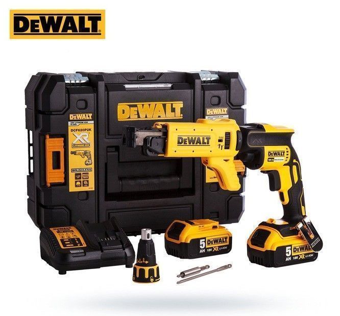 Wkrętarka Akumulatorowa Do G-K Xr 18V 2*5,0Ah Li-Lon+Dcf6201