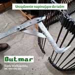 Napinacz do taśmy przenośnika odsiewacza Grimme