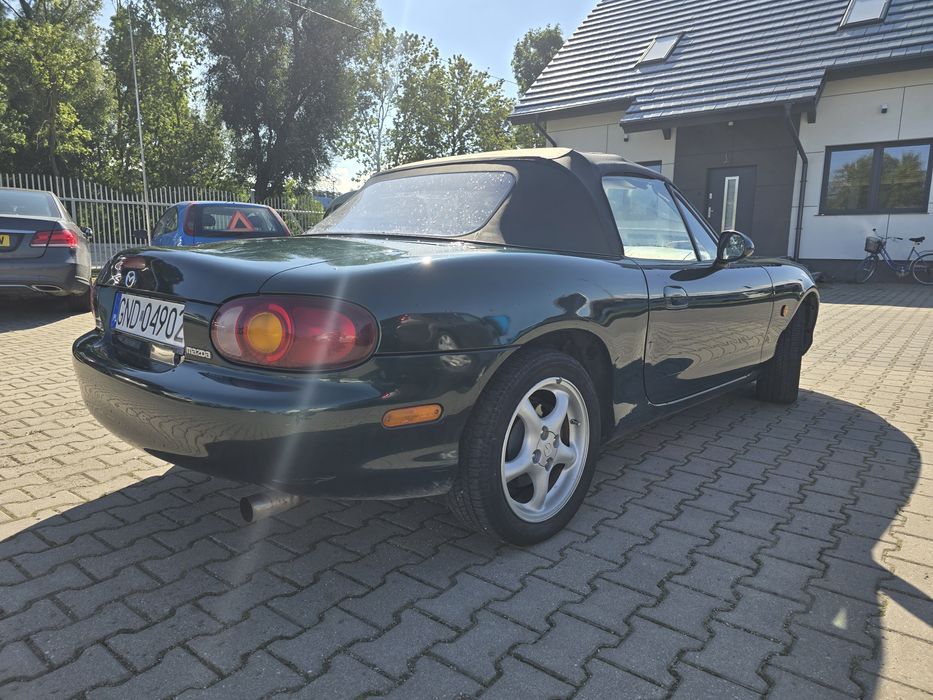 Mazda MX5 1.8 Benzyna 140km Nardi Torino Nowy Dach Skóra