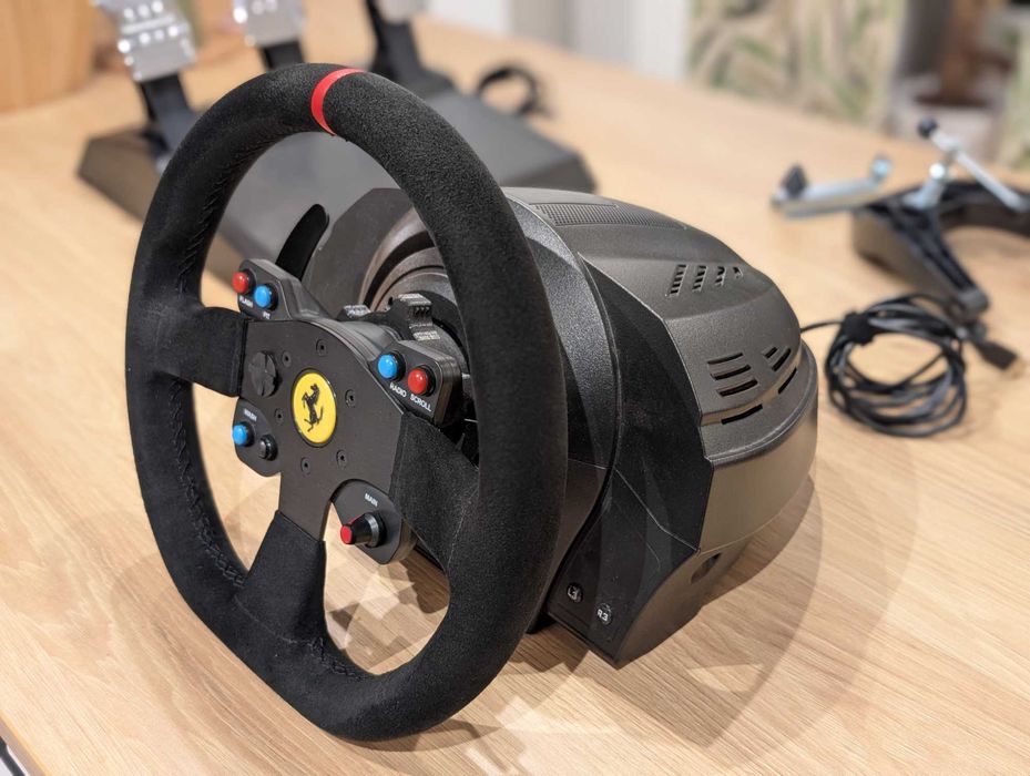 Thrustmaster t300 Alcantara Edition jak nowa + T3PA