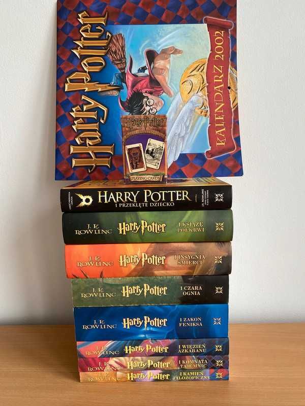 Kolekcja książek „Harry Potter” Pierwsze Wydanie (Tom 1-7), + Gratis