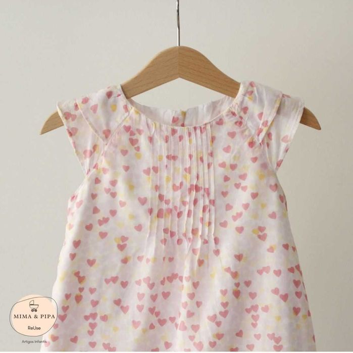 Vestido Benetton 9/12 meses