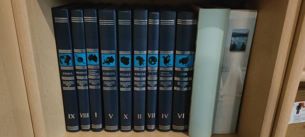 Encyklopedia geograficzna świata 9 tomów