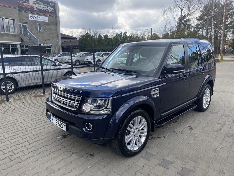 Land Rover Discovery 4 (uszkodzony silnik)