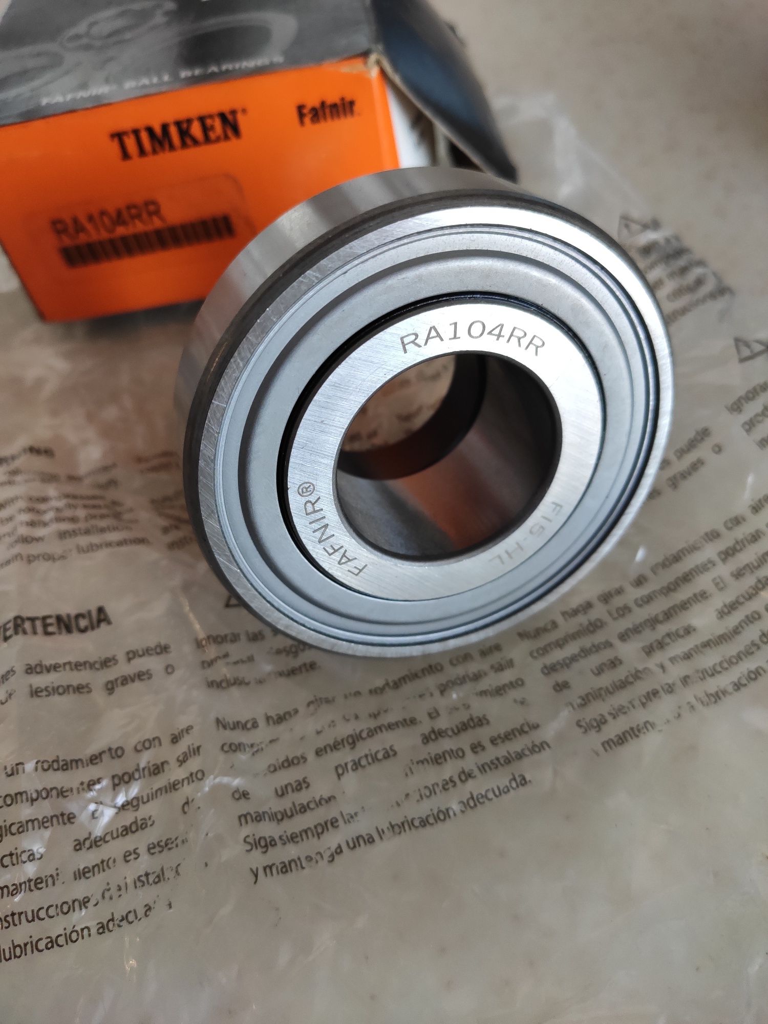 Подшипник Timken Fafnir RA104RR