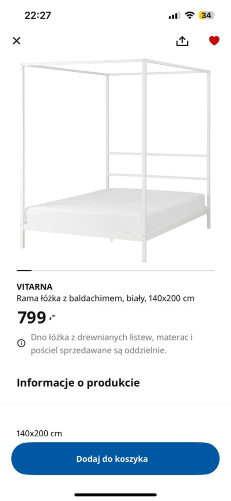 Rama lozka vitara